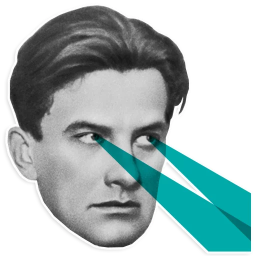 🤓 Стикер «Mayakovsky» для Telegram