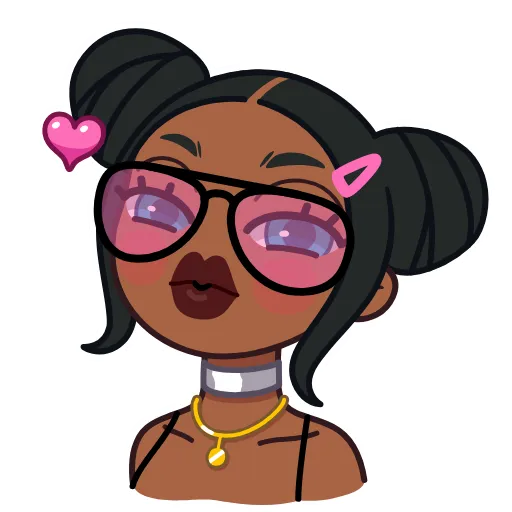 😘 Стикер «Maya» для Telegram