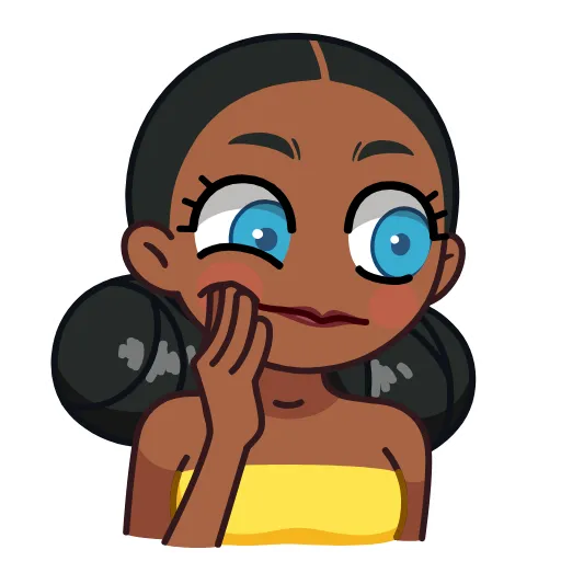 😐 Стикер «Maya» для Telegram
