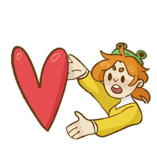❤️ Стикер «кто такая майя?» для Telegram