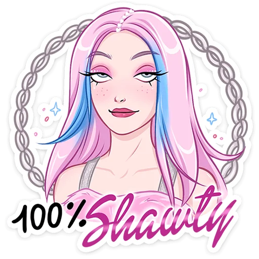 💯 Стикер «Мэйби Бэйби» для Telegram