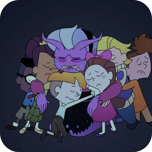 😭 Стикер «Mayberry Helluva Boss» для Telegram