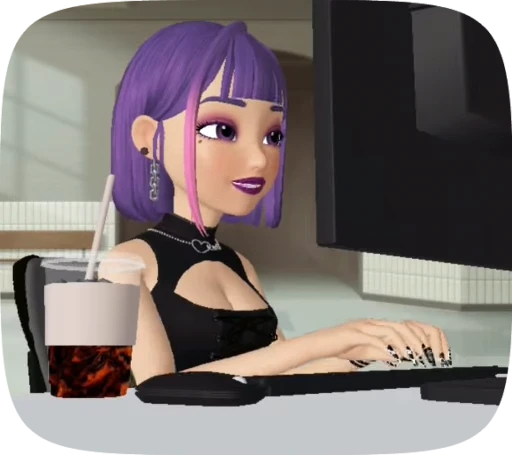 💻 Стикер «MayDroid Anim» для Telegram