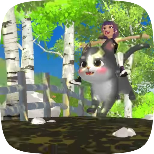 🐱 Стикер «MayDroid Anim» для Telegram