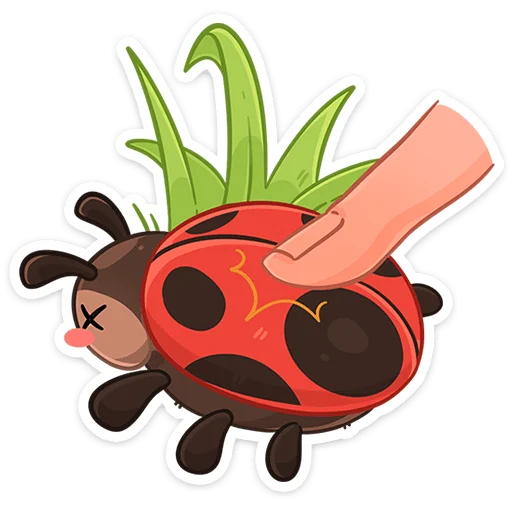 🐞 Стикер «Маюша» для Telegram