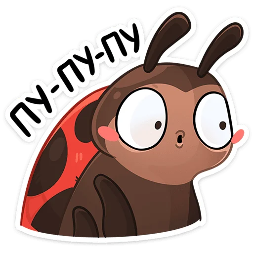 🐞 Стикер «Маюша» для Telegram