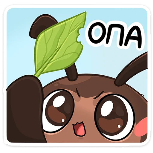 🐞 Стикер «Маюша» для Telegram