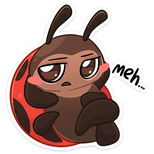 🐞 Стикер «Маюша» для Telegram
