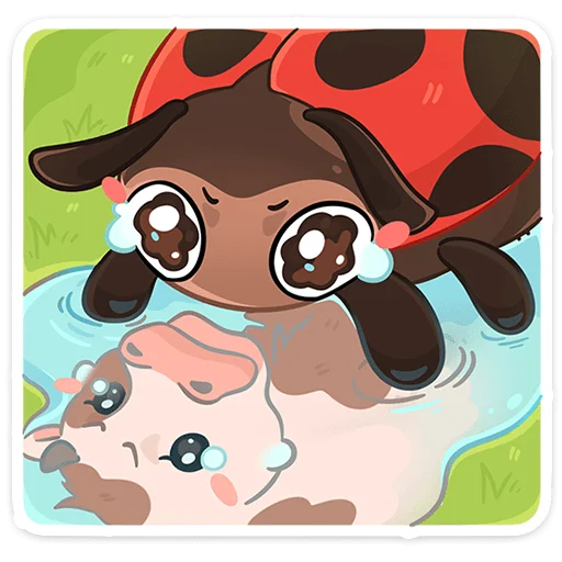 🐞 Стикер «Маюша» для Telegram