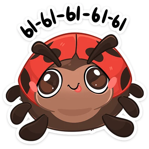 🐞 Стикер «Маюша» для Telegram