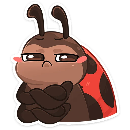 🐞 Стикер «Маюша» для Telegram