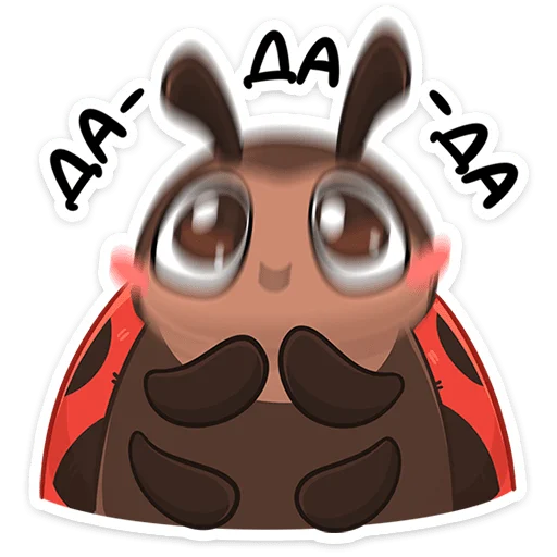 🐞 Стикер «Маюша» для Telegram