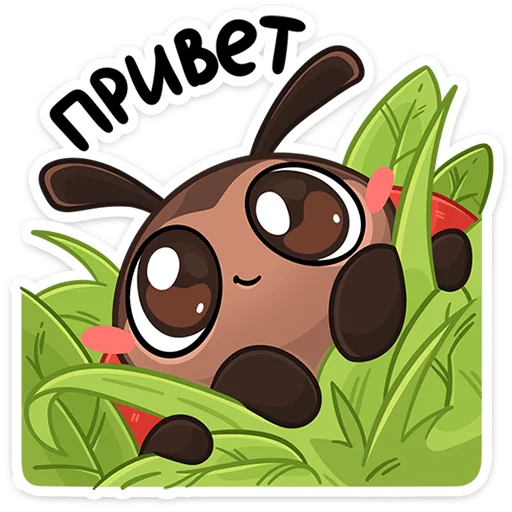🐞 Стикер «Маюша» для Telegram