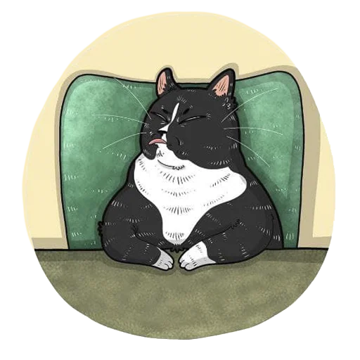 🤨 Стикер «Cat^^» для Telegram