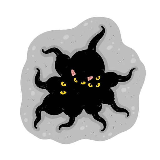 🐙 Стикер «Cat^^» для Telegram