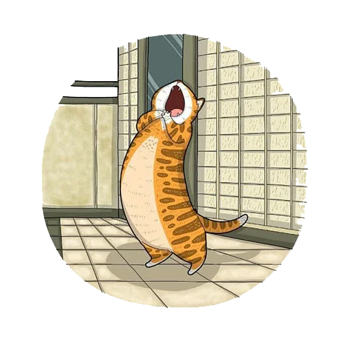 😩 Стикер «Cat^^» для Telegram