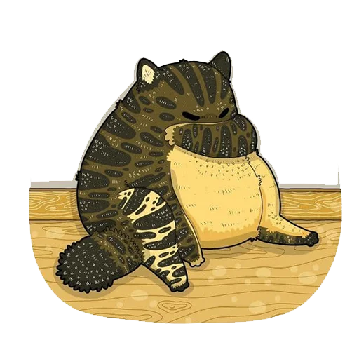 🤭 Стикер «Cat^^» для Telegram