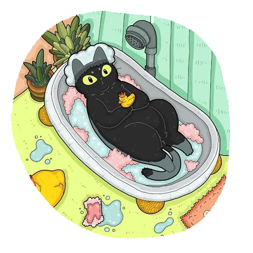 😊 Стикер «Cat^^» для Telegram