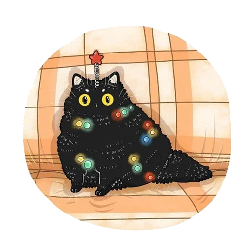 🥳 Стикер «Cat^^» для Telegram
