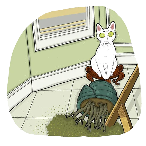 😳 Стикер «Cat^^» для Telegram