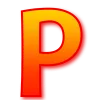 😀 Эмодзи «Яркие рыжие буквы» для Telegram