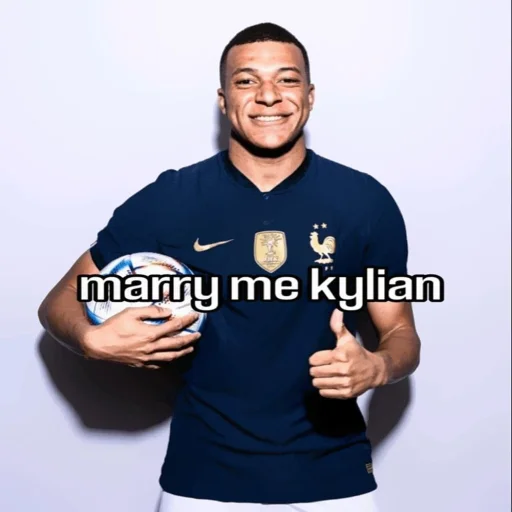 🐢 Стикер «Kylian Mbappe» для Telegram