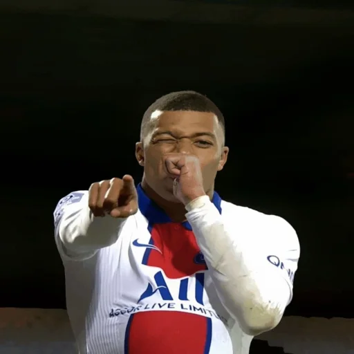 🐢 Стикер «Kylian Mbappe» для Telegram