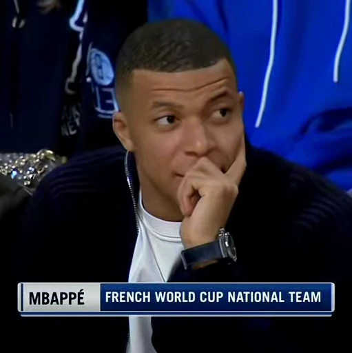 🐢 Стикер «Mbappé» для Telegram