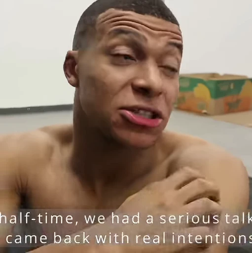 🐢 Стикер «Mbappé» для Telegram