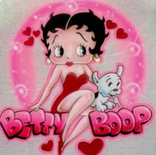 🥰 Стикер «Modern Betty Boop» для Telegram