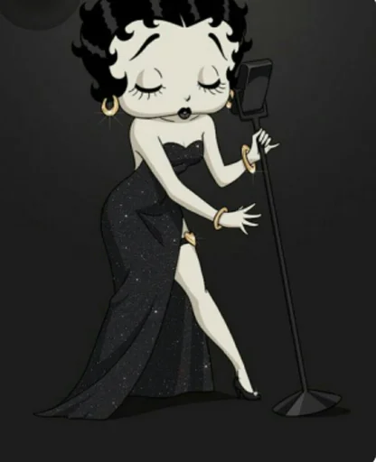 💃 Стикер «Modern Betty Boop» для Telegram