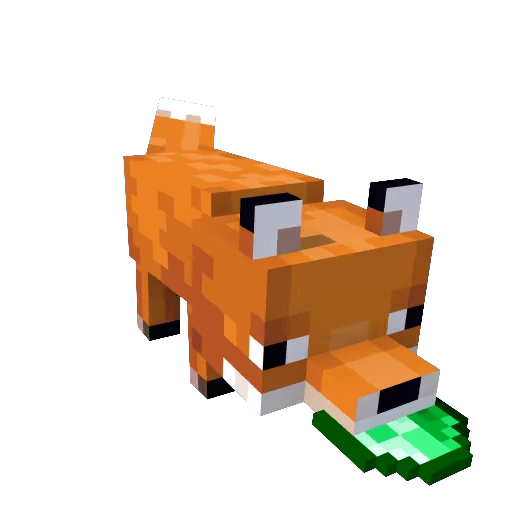 🦊 Стикер «MC Fox» для Telegram