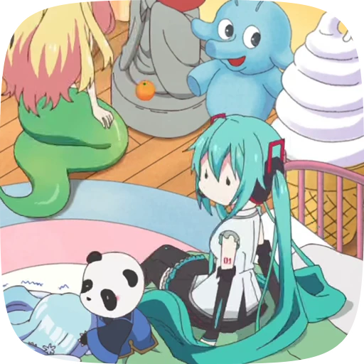 🥬 Стикер «Hatsune Miku» для Telegram