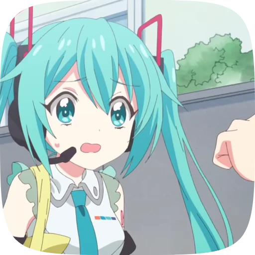 🥬 Стикер «Hatsune Miku» для Telegram