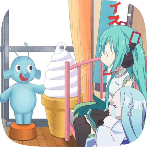 🥬 Стикер «Hatsune Miku» для Telegram
