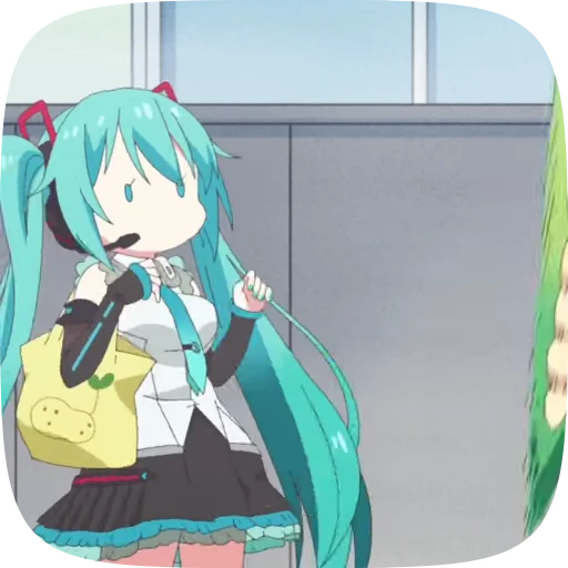 🥬 Стикер «Hatsune Miku» для Telegram