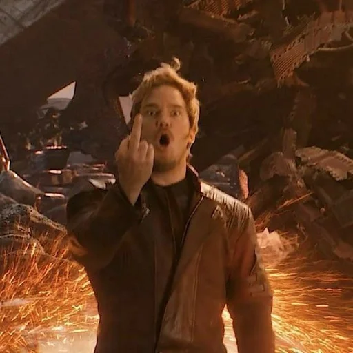 🖕 Стикер «MCU» для Telegram