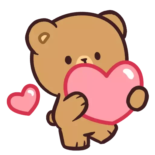 ❤️ Стикер «Mocha Daily Life» для Telegram