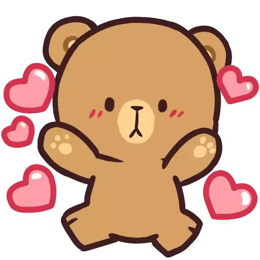 🥰 Стикер «Mocha Daily Life» для Telegram