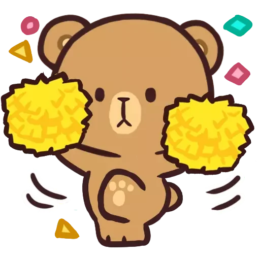 🕺 Стикер «Mocha Daily Life» для Telegram