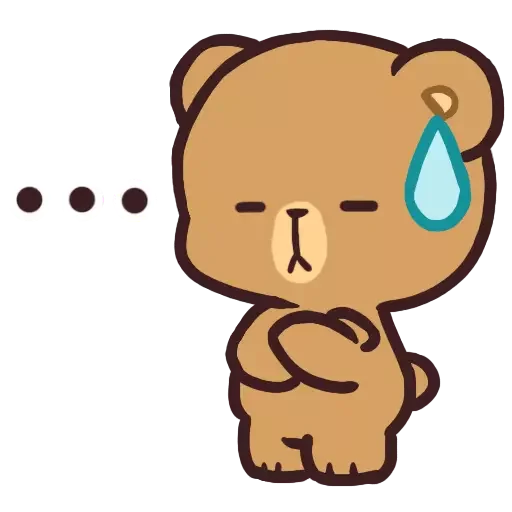 😐 Стикер «Mocha Daily Life» для Telegram