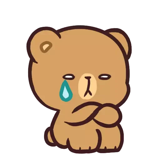 😢 Стикер «Mocha Daily Life» для Telegram