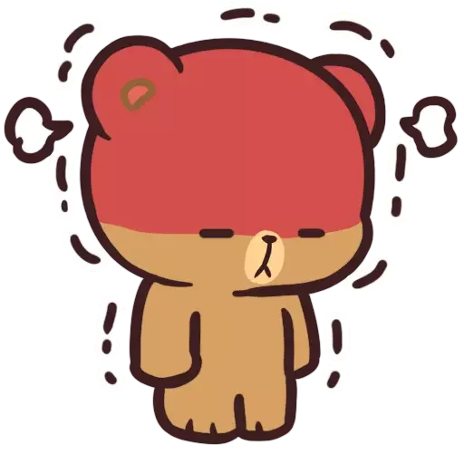 😡 Стикер «Mocha Daily Life» для Telegram