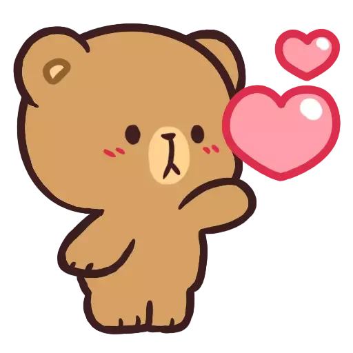 😘 Стикер «Mocha Daily Life» для Telegram
