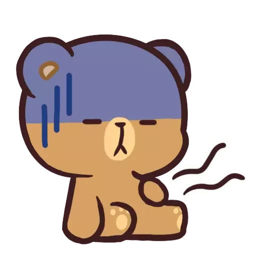😞 Стикер «Mocha Daily Life» для Telegram