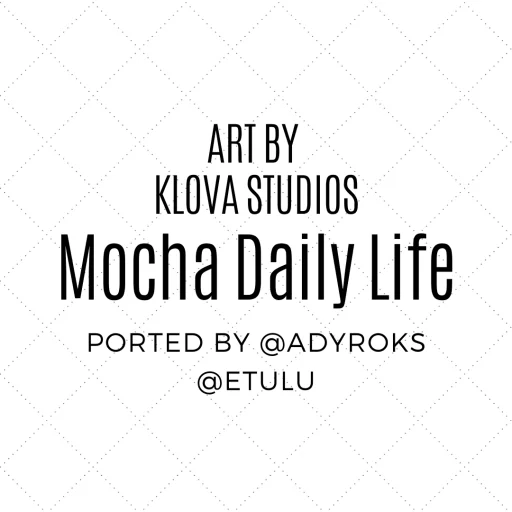 🆔 Стикер «Mocha Daily Life» для Telegram