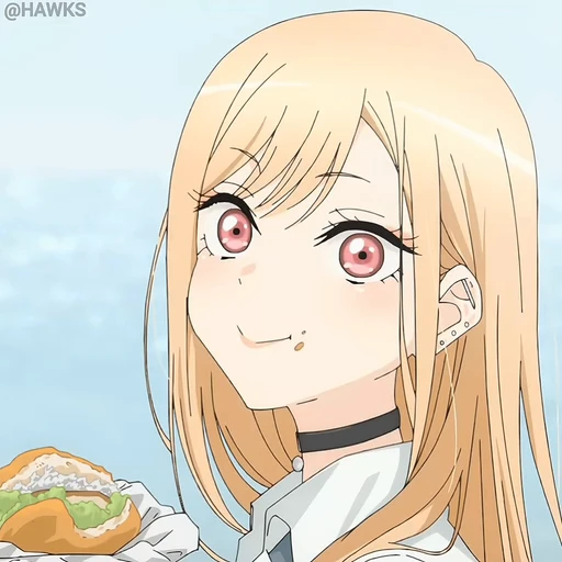 🍔 Стикер «My Dress-Up Darling» для Telegram