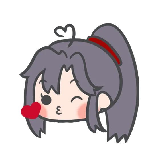 😘 Стикер «Modaozushi Limeizuan» для Telegram