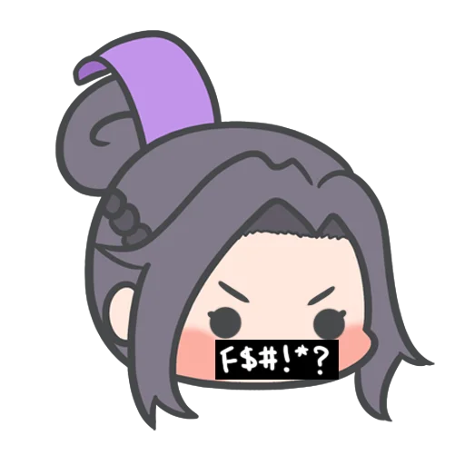 🤬 Стикер «Modaozushi Limeizuan» для Telegram