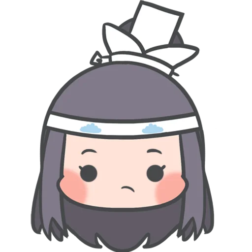 😕 Стикер «Modaozushi Limeizuan» для Telegram